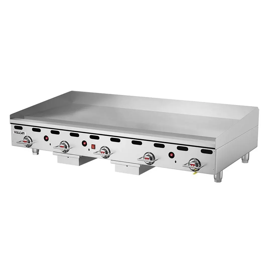Vulcan 960RX-30 60" Countertop Gas Griddle, Snap-Action Thermostat, 30" Deep, 135.000 BTU