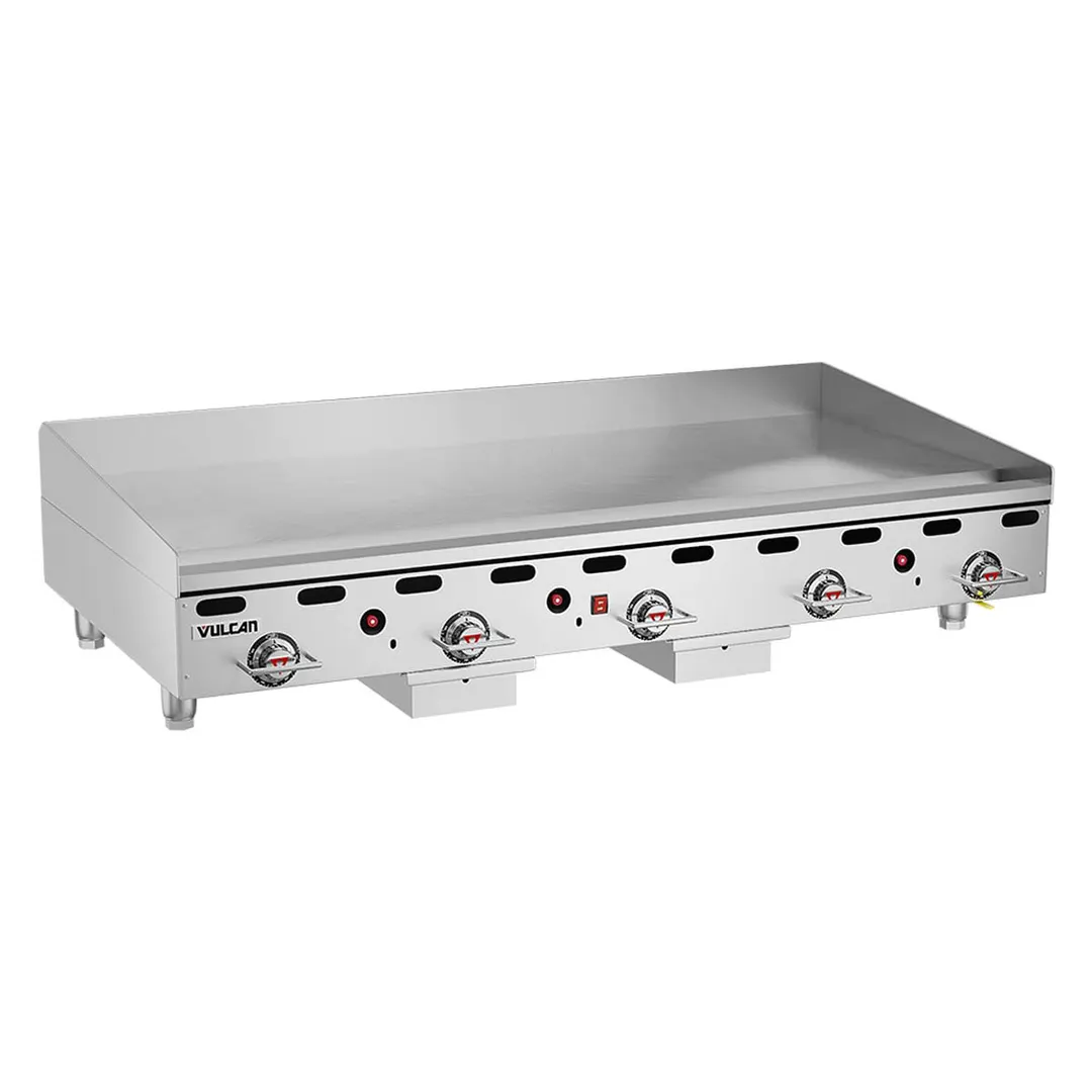 Vulcan 960RX 60" Countertop Gas Griddle, Snap-Action Thermostat, 24" Deep, 135.000 BTU