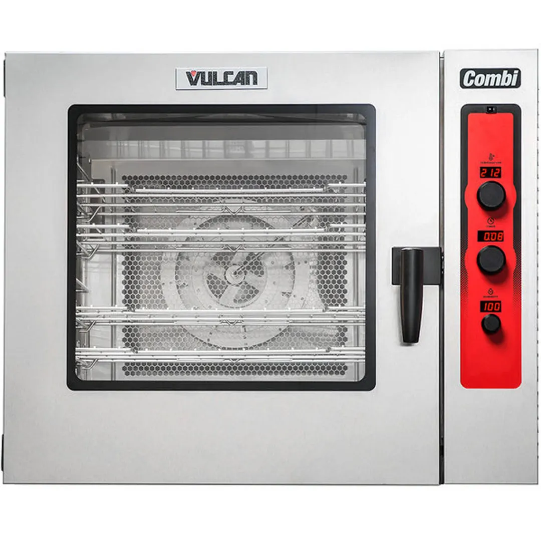 Vulcan ABC7G-PRO Full Size 7 Pan LP Gas Combi Oven w/ Dial Controls, Boilerless, 80.000 BTU