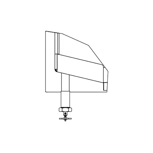 Vulcan BPDOV-1 2" Draw-Off Valve, Left Front Straight with Strainer