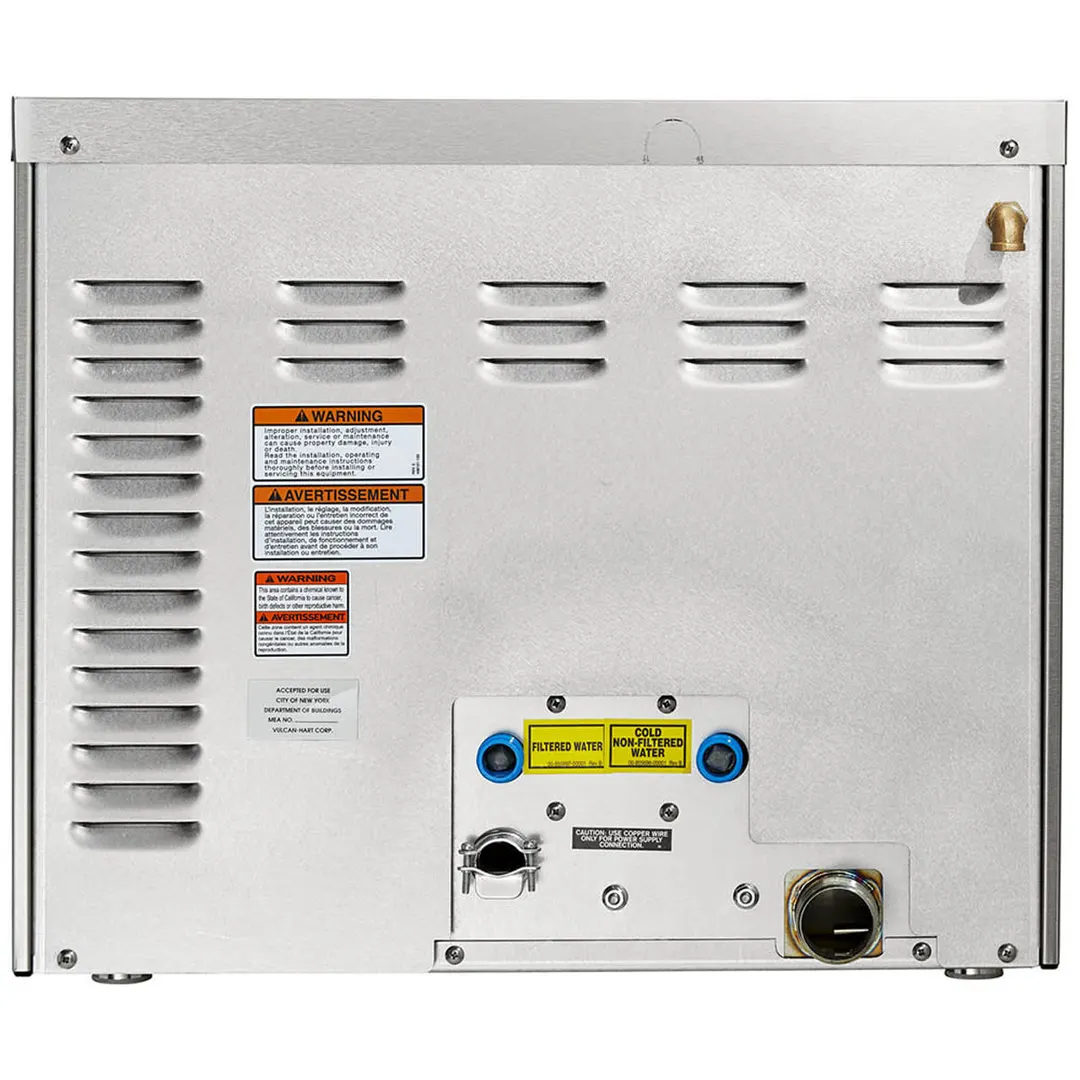 Vulcan C24EA3 PS PowerSteam 3 Pan Countertop Electric Convection Steamer w/ Professional Controls