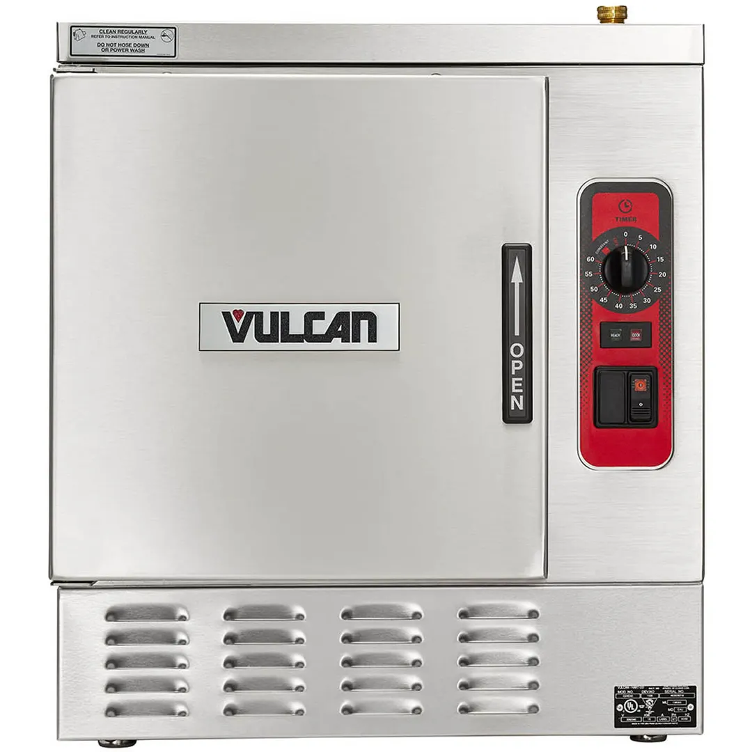 Vulcan C24EA5-LWE 5 Pan Countertop Electric Convection Steamer w/ Low Water Energy Control