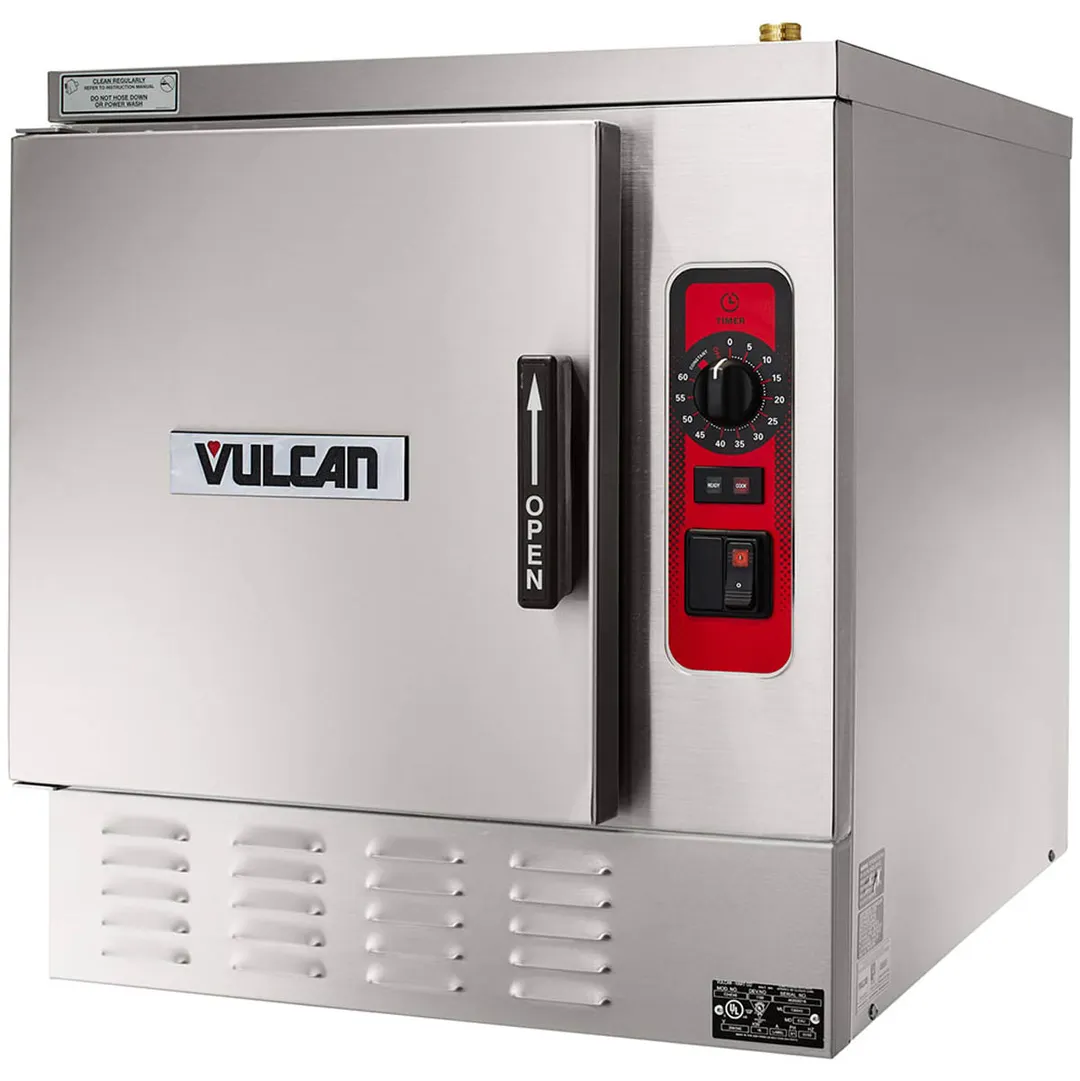 Vulcan C24EA5-LWE 5 Pan Countertop Electric Convection Steamer w/ Low Water Energy Control