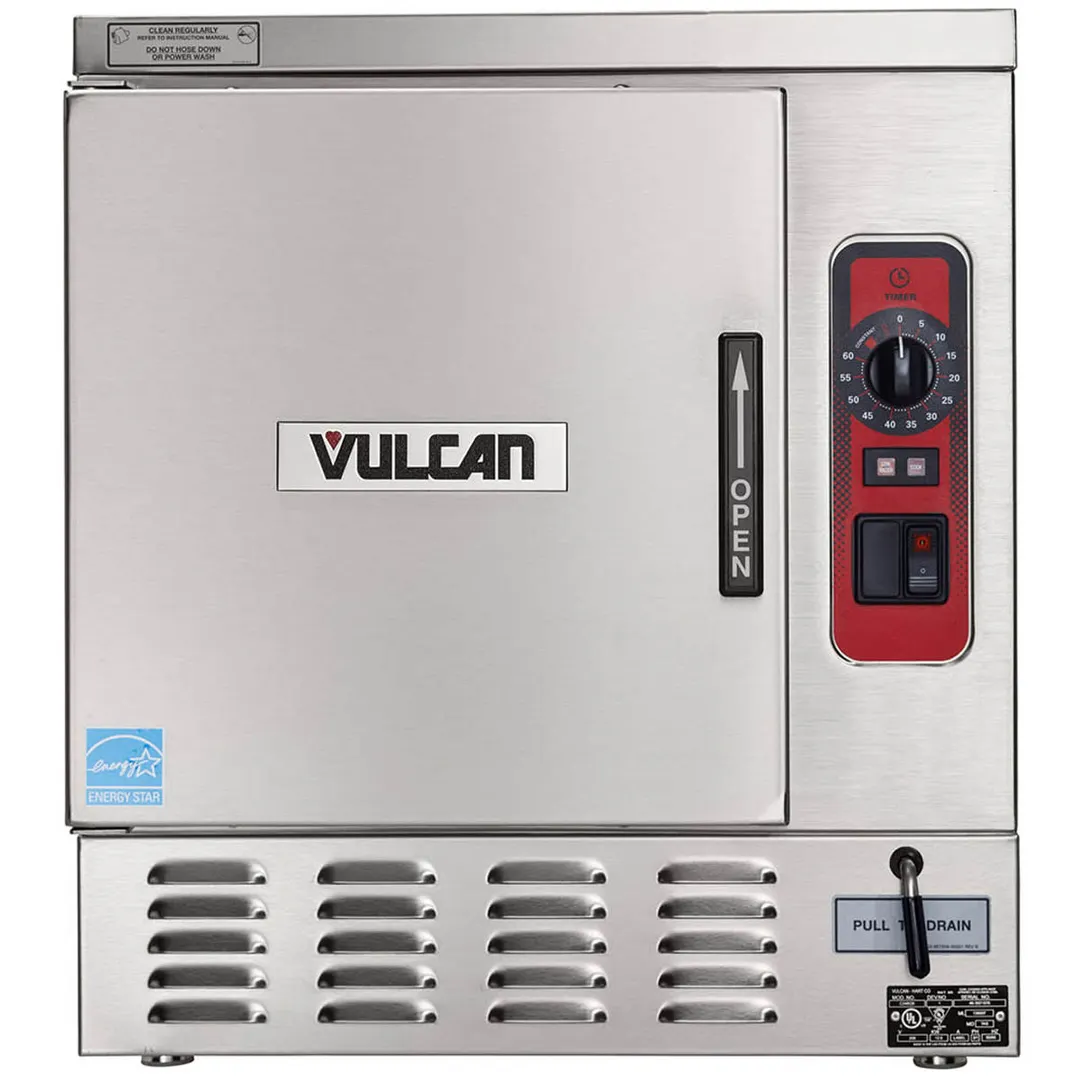 Vulcan C24EO5AF 5 Pan Boilerless Electric Countertop Steamer w/ Auto-Fill, 12 kW