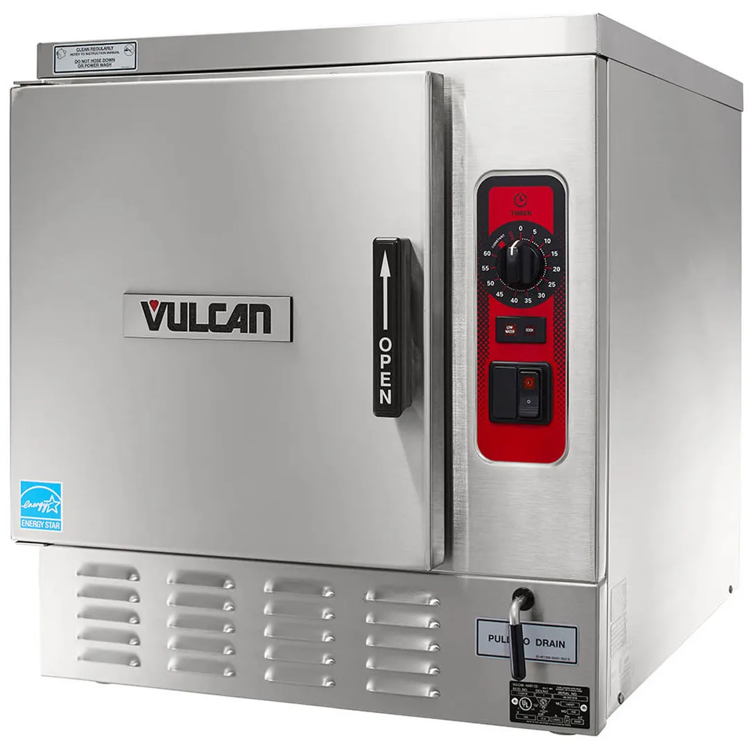 Vulcan C24EO5AF 5 Pan Boilerless Electric Countertop Steamer w/ Auto-Fill, 12 kW