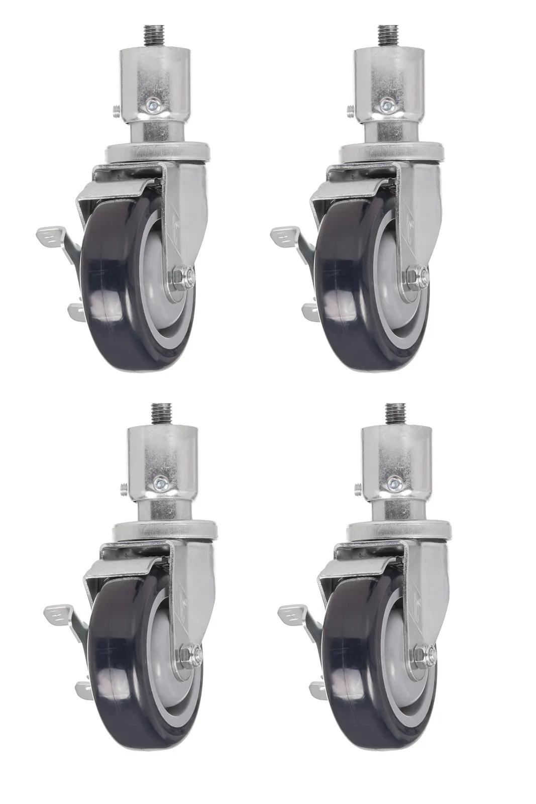 Vulcan CASTERS-VULSCR-6IN Set of 4 Adjustable Casters, 6" Overall Height