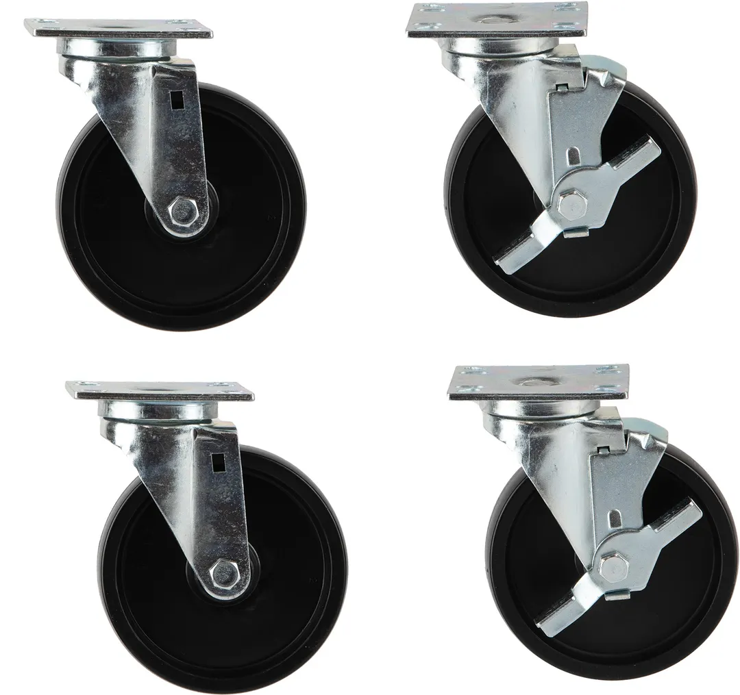 Vulcan CASTERS-RR4@2 Casters, 5" (Set of 4)