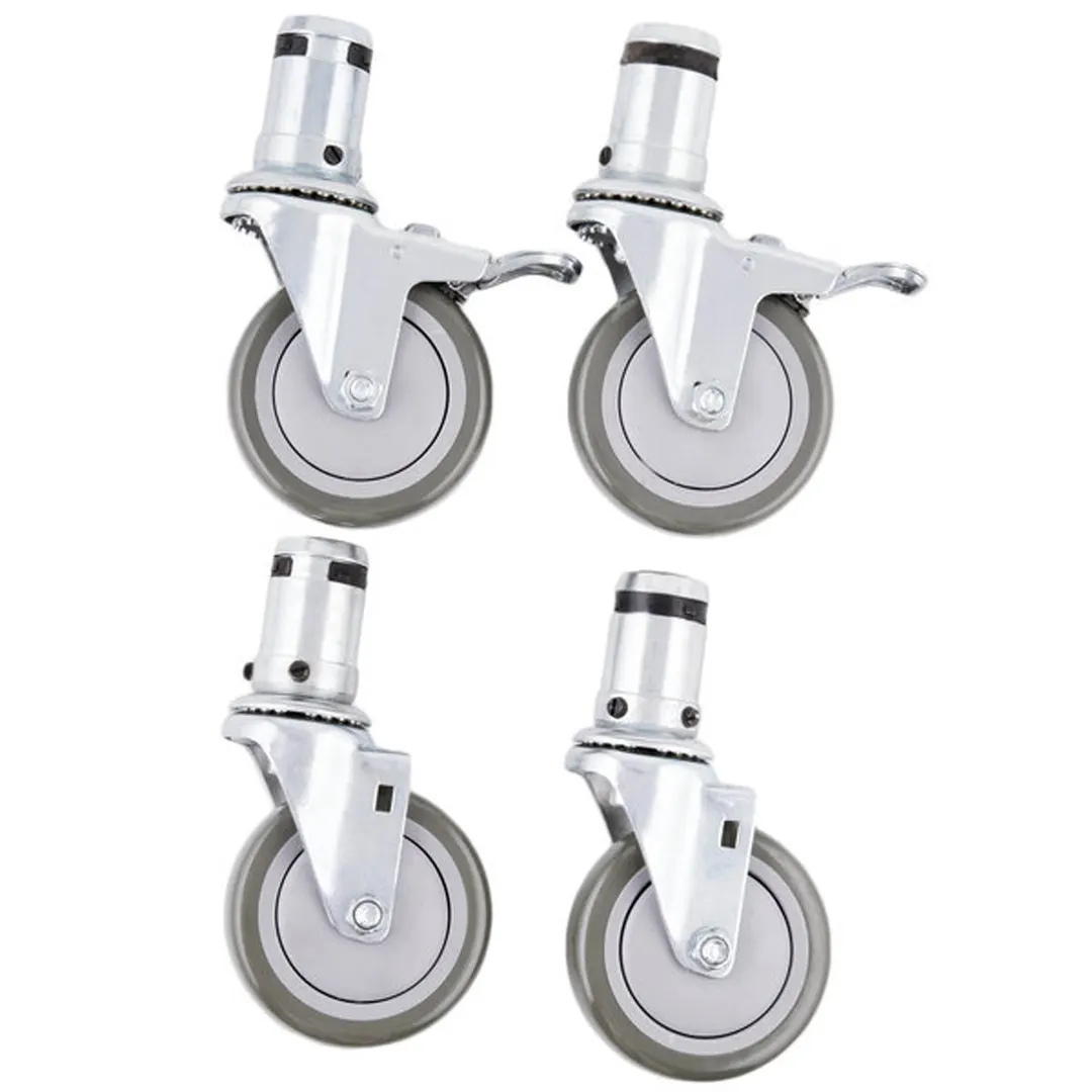 Vulcan LEGSET-CST/PT Casters (Set of Four, 2 Locking) For Single Deck Oven or For Leg Stand