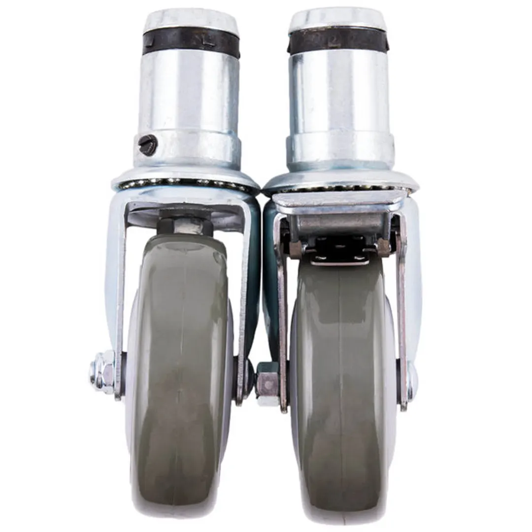 Vulcan LEGSET-CST/PT Casters (Set of Four, 2 Locking) For Single Deck Oven or For Leg Stand