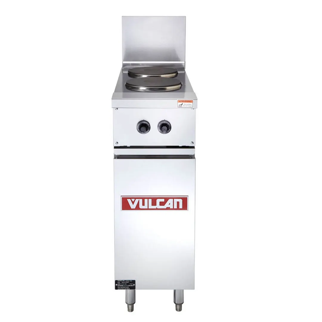 Vulcan EV12-2FP480 Expando Range, Electric, 12", (2) 2.0 Kw 9-1/2" French Plates