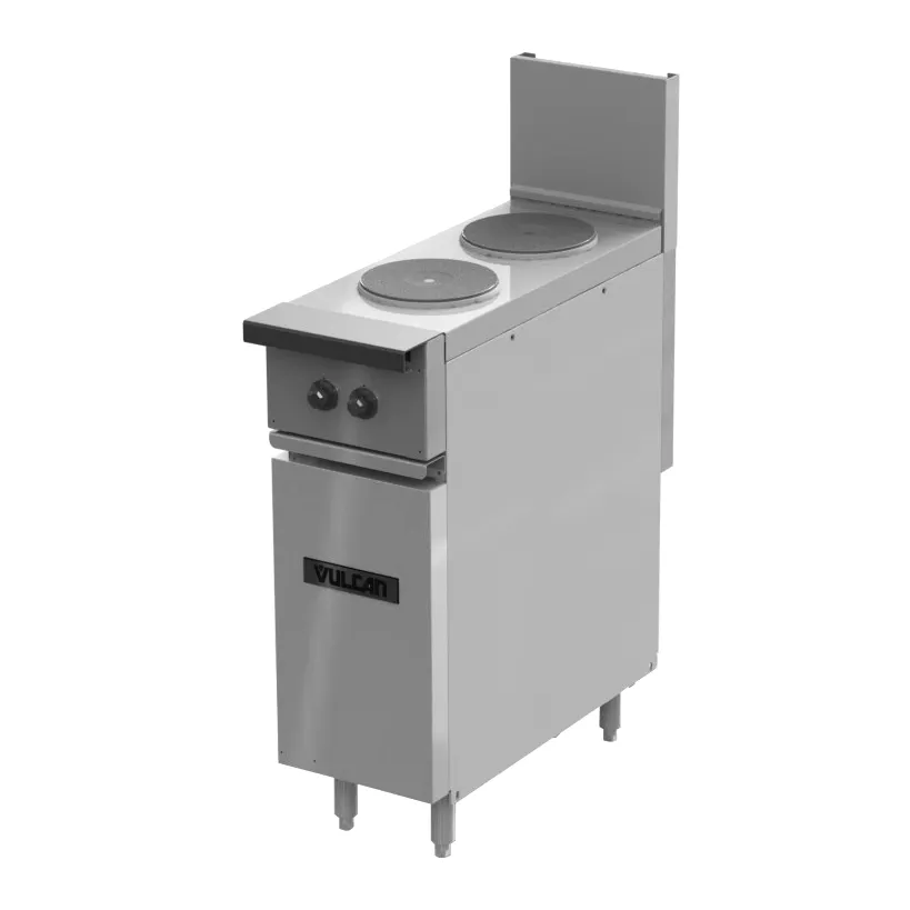 Vulcan EV12-2FP480 Expando Range, Electric, 12", (2) 2.0 Kw 9-1/2" French Plates