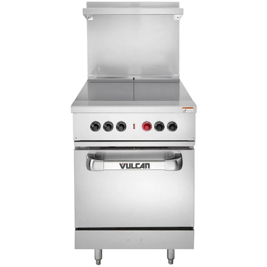 Vulcan EV24S-2HT240 Expando Range, Electric, 24", (2) Hot Tops, Solid Cast Iron