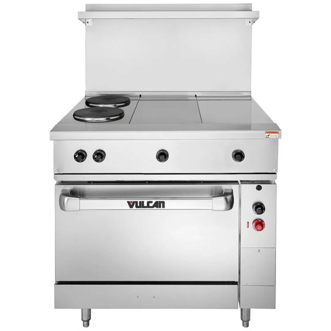 Vulcan EV36S-2FP2HT240 Restaurant Range, Electric, 36"