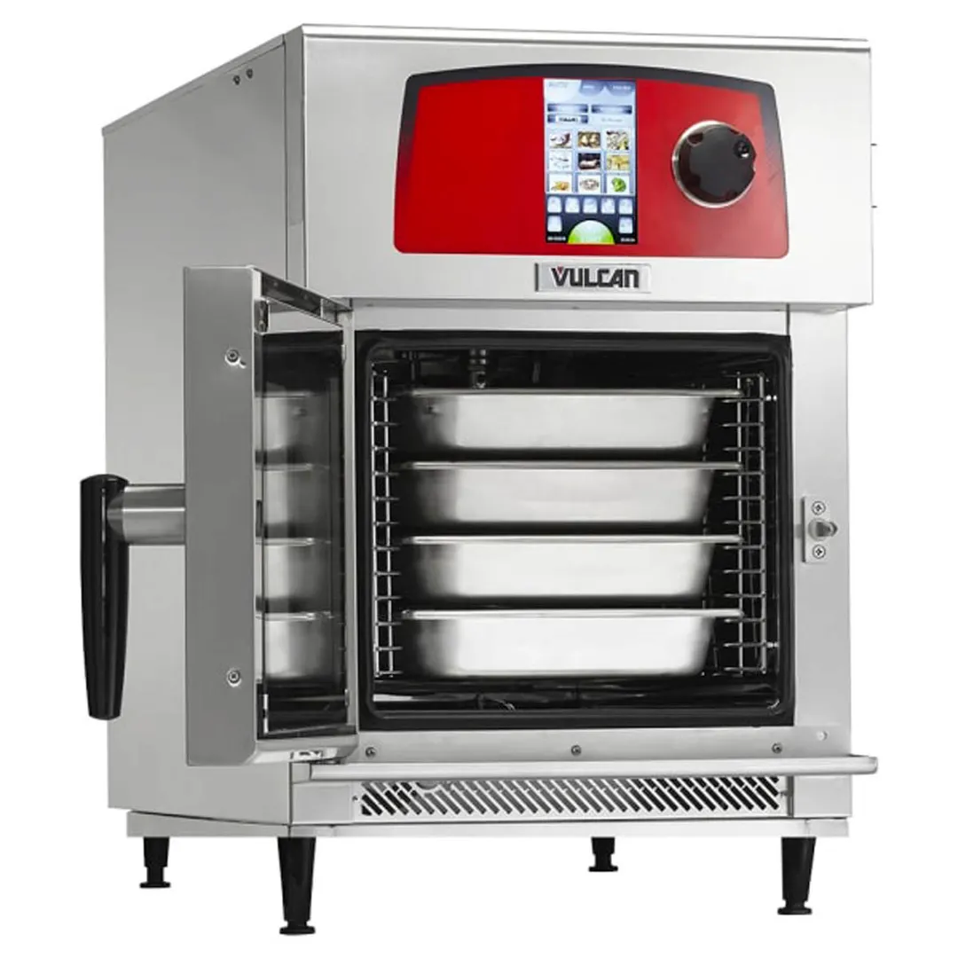 Vulcan MINI-JET Mini Size 4 Pan Electric Combi Oven w/ Touch & Knob Controls, Boilerless, 208V