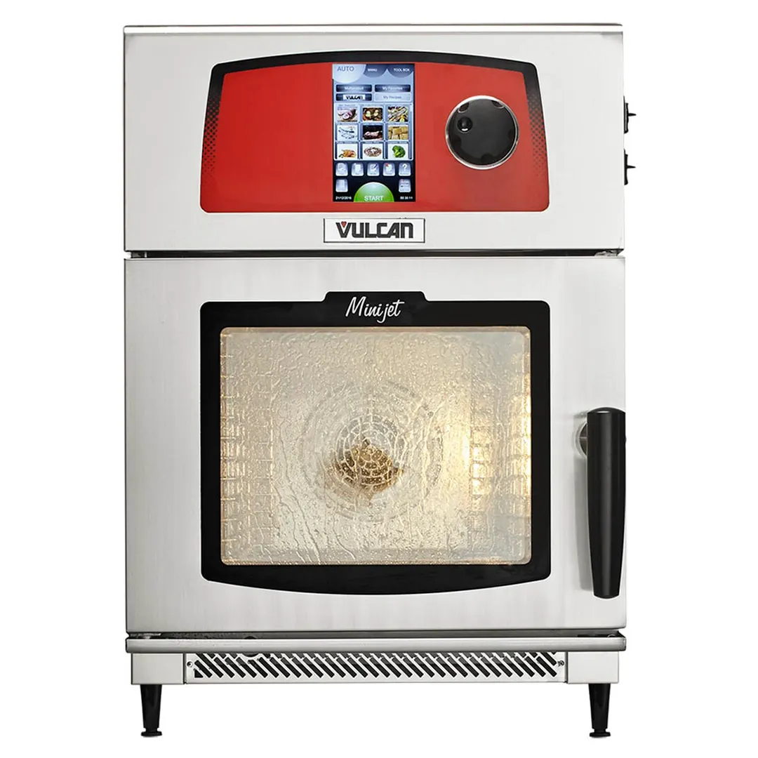 Vulcan MINI-JET Mini Size 4 Pan Electric Combi Oven w/ Touch & Knob Controls, Boilerless, 208V