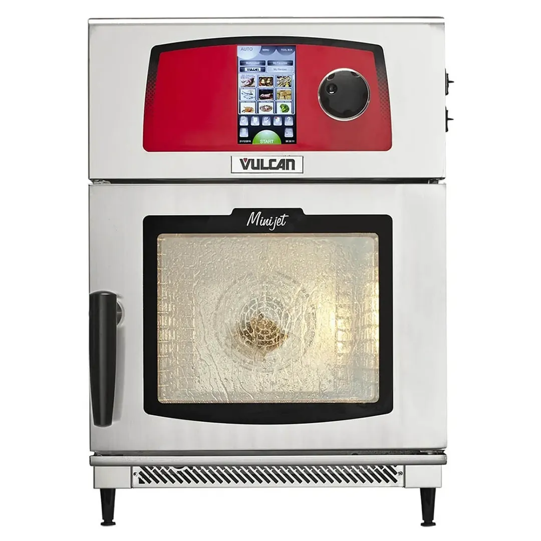 Vulcan MINI-JETR Mini Electric Boilerless Combi Oven, 6 Pan, Touch & Knob Controls, 208V