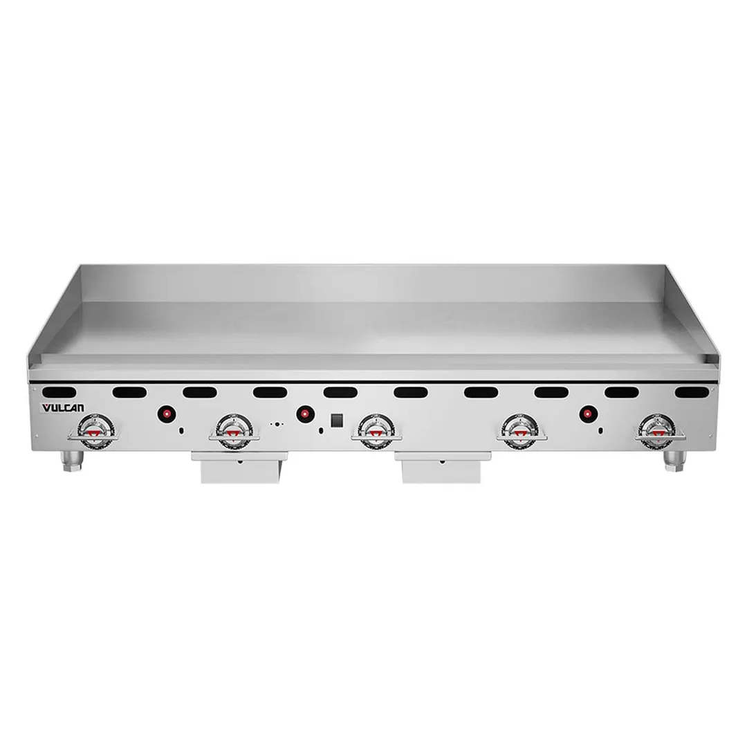 Vulcan MSA60-30 60" Countertop Gas Griddle, Snap-Action Thermostat, 30" Deep, 135.000 BTU