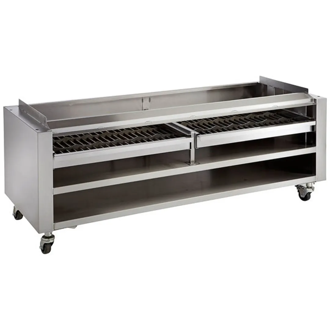 Vulcan SMOKER-VCCB72 Wood Assist Smoker Base, Includes: Undershelves