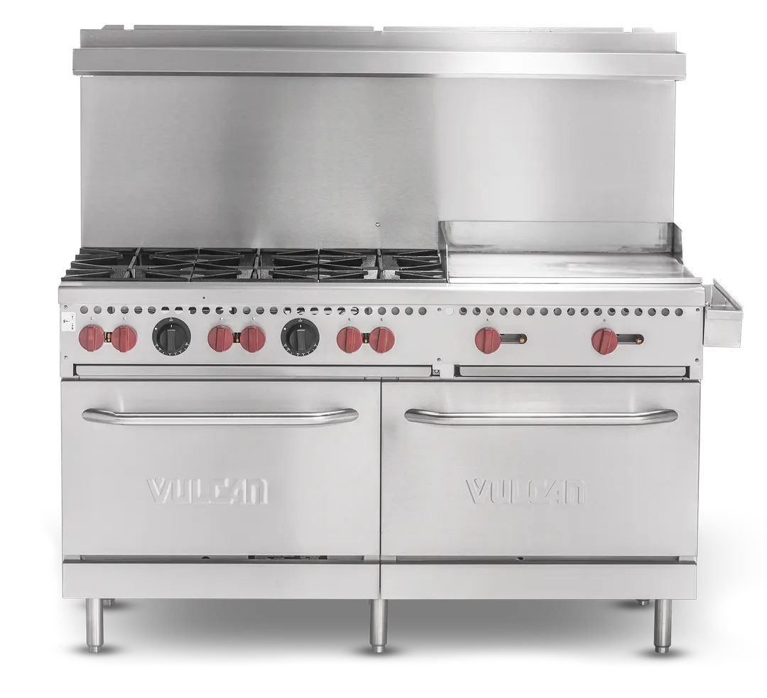 Vulcan SX60F-6B24GP-QS-PLATINUM 60" Gas Restaurant Range