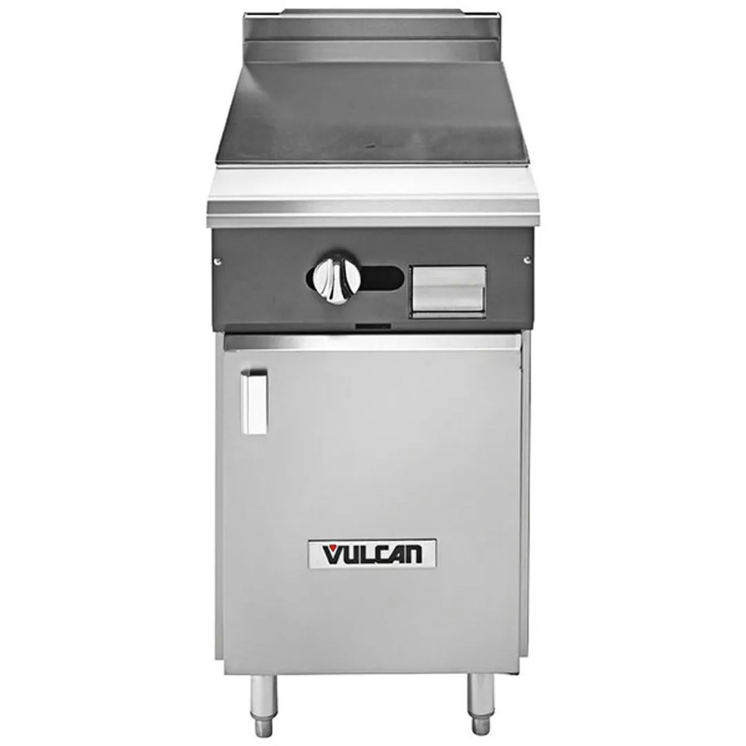 Vulcan V118HB 18" Gas Heavy Duty Range w/ (1) Hot Top, Cabinet Base, 30.000 BTU