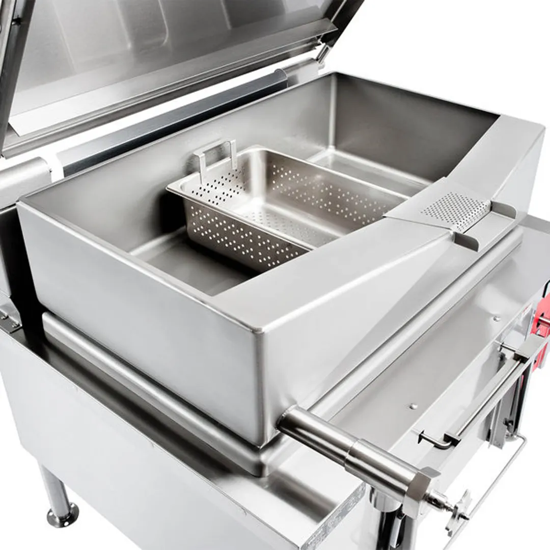 Vulcan VG30 Floor Gas Tilting Skillet Braising Pan, 30 Gallon Capacity, 90.000 Capacity