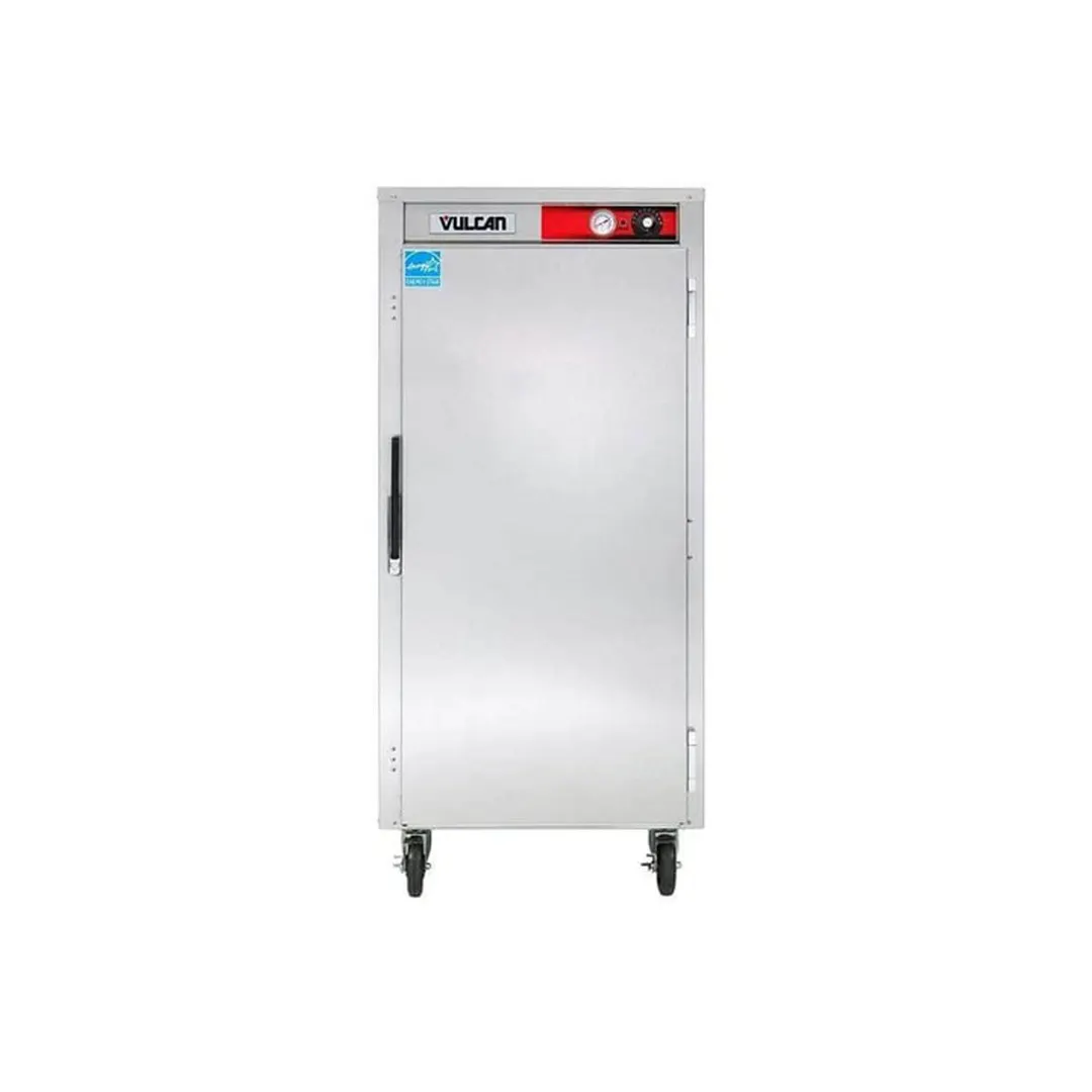 Vulcan VPT13 Heated Holding Cabinet, 13 Pan Capacity, Stainless Steel, Mobile, Pass-Thru, 1.5" Slide Spacing