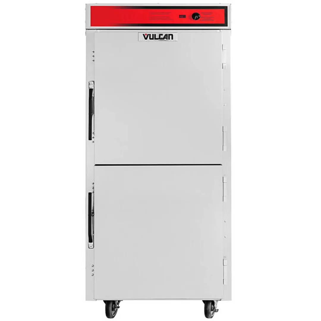 Vulcan VPT15 Heated Holding Cabinet, Mobile, 15 × 18" × 26" or 30 × 12" × 20" Pan Capacity, Stainless Steel