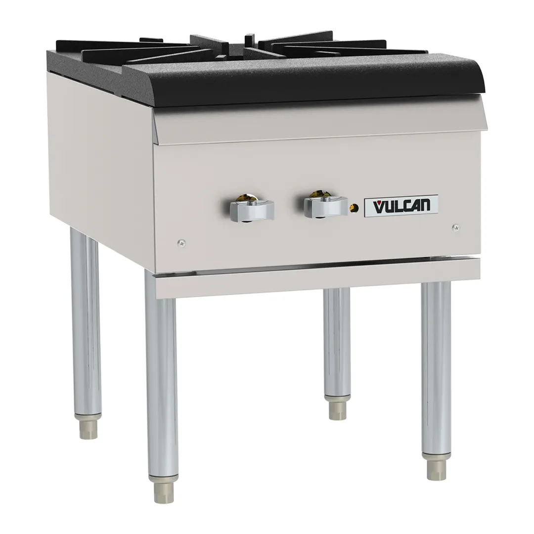 Vulcan VSP100-QS-PLATINUM 18" (1) Cast Iron Two-Ring Burner Gas Stock Pot Range