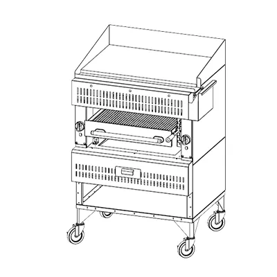 Vulcan VST3B Gas Deck-Type Broiler