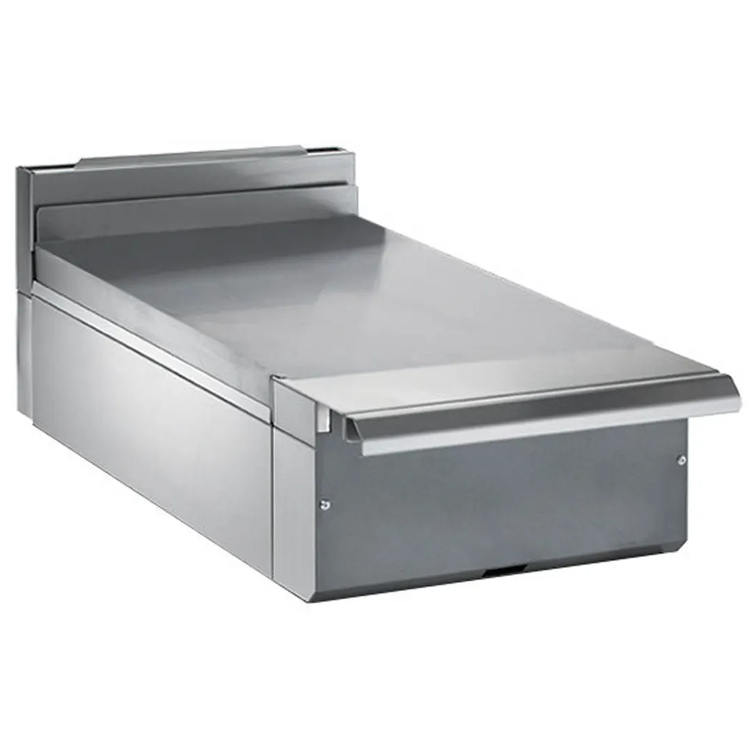 Vulcan VWT18 18" Gas Heavy Duty Range w/ 18" Work Top Spreader, Modular Base, 4" Stub Riser on 4" Flanged Feet