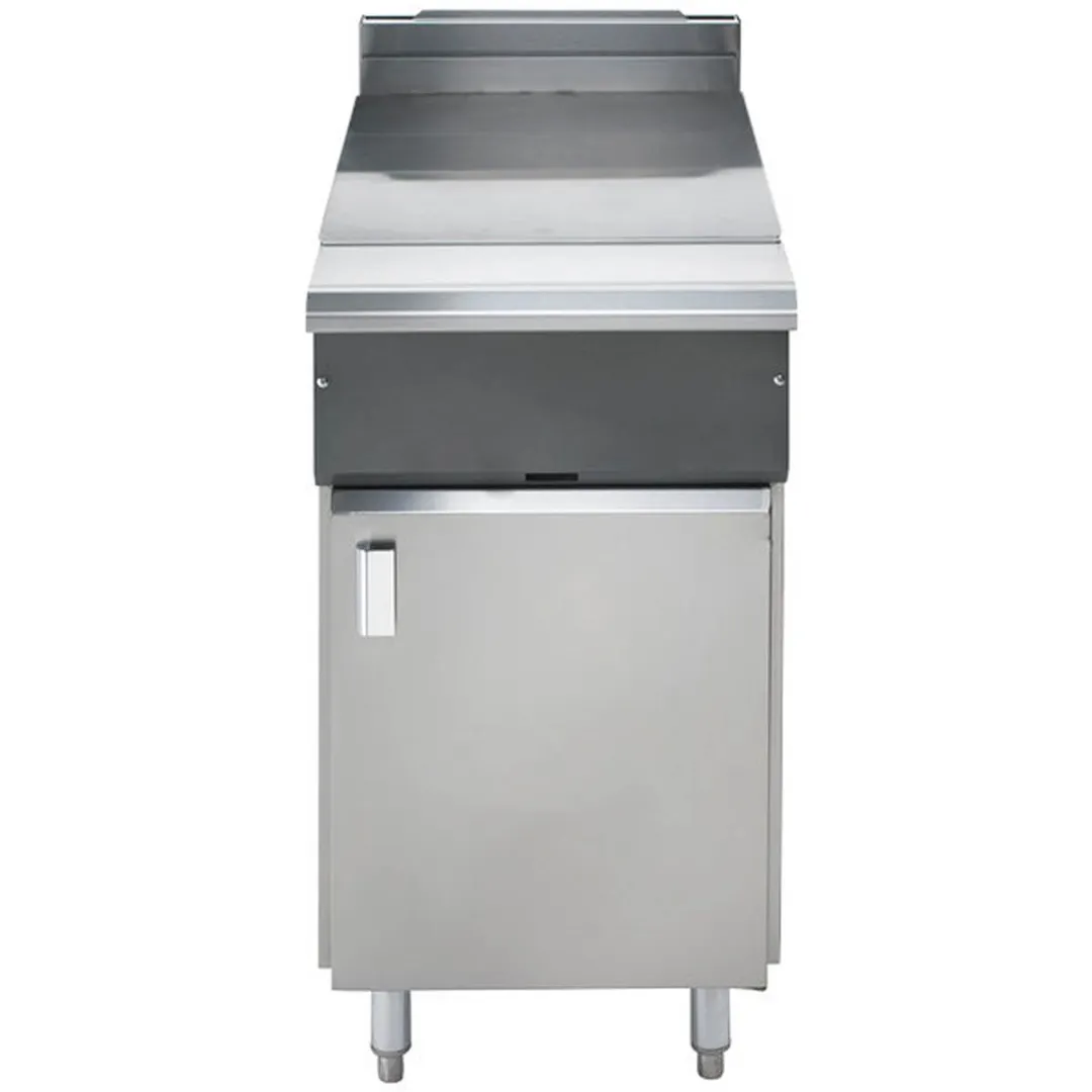 Vulcan VWT18B 18" Gas Heavy Duty Range w/ 18" Work Top Spreader, (1) Cabinet Base, 4" Stub Riser on 6" Adjustable Legs