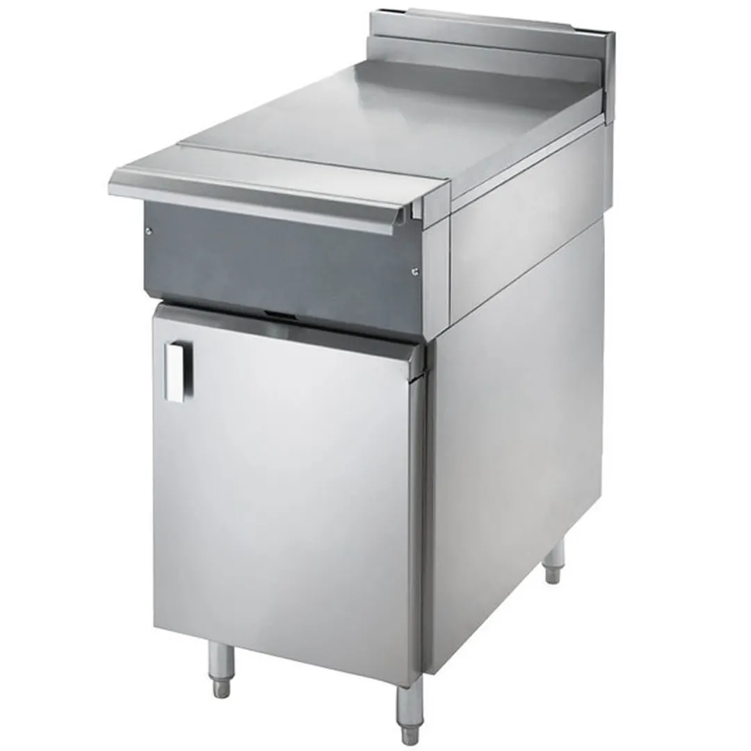 Vulcan VWT18B 18" Gas Heavy Duty Range w/ 18" Work Top Spreader, (1) Cabinet Base, 4" Stub Riser on 6" Adjustable Legs