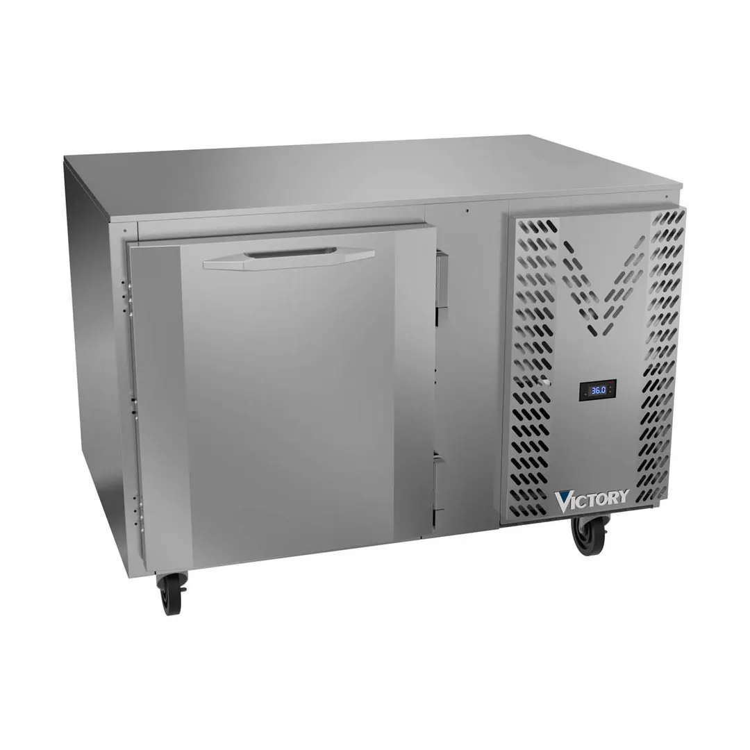 Victory VUR46HC 46" 1-Section Undercounter Refrigerator w/ 1 Solid Door, 10.8 cu ft