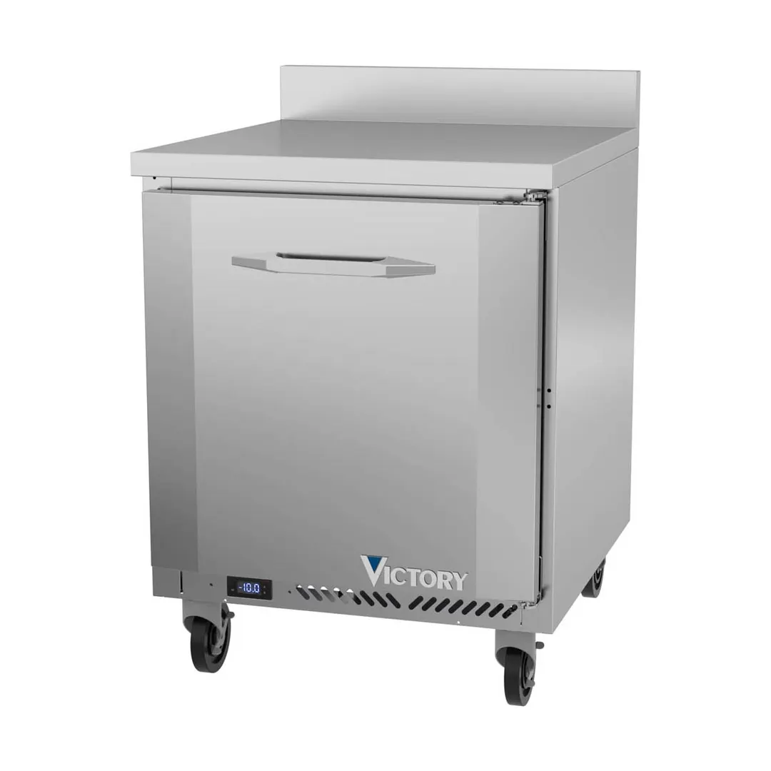 Victory VWF27HC 27" 1-Section Worktop Freezer w/ 1 Door, 6.15 cu. ft.
