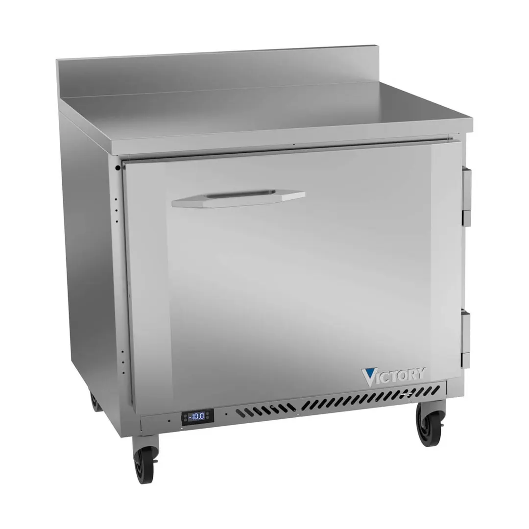 Victory VWF36HC 36" 1-Section Worktop Freezer w/ 1 Door, 8.7 cu. ft.