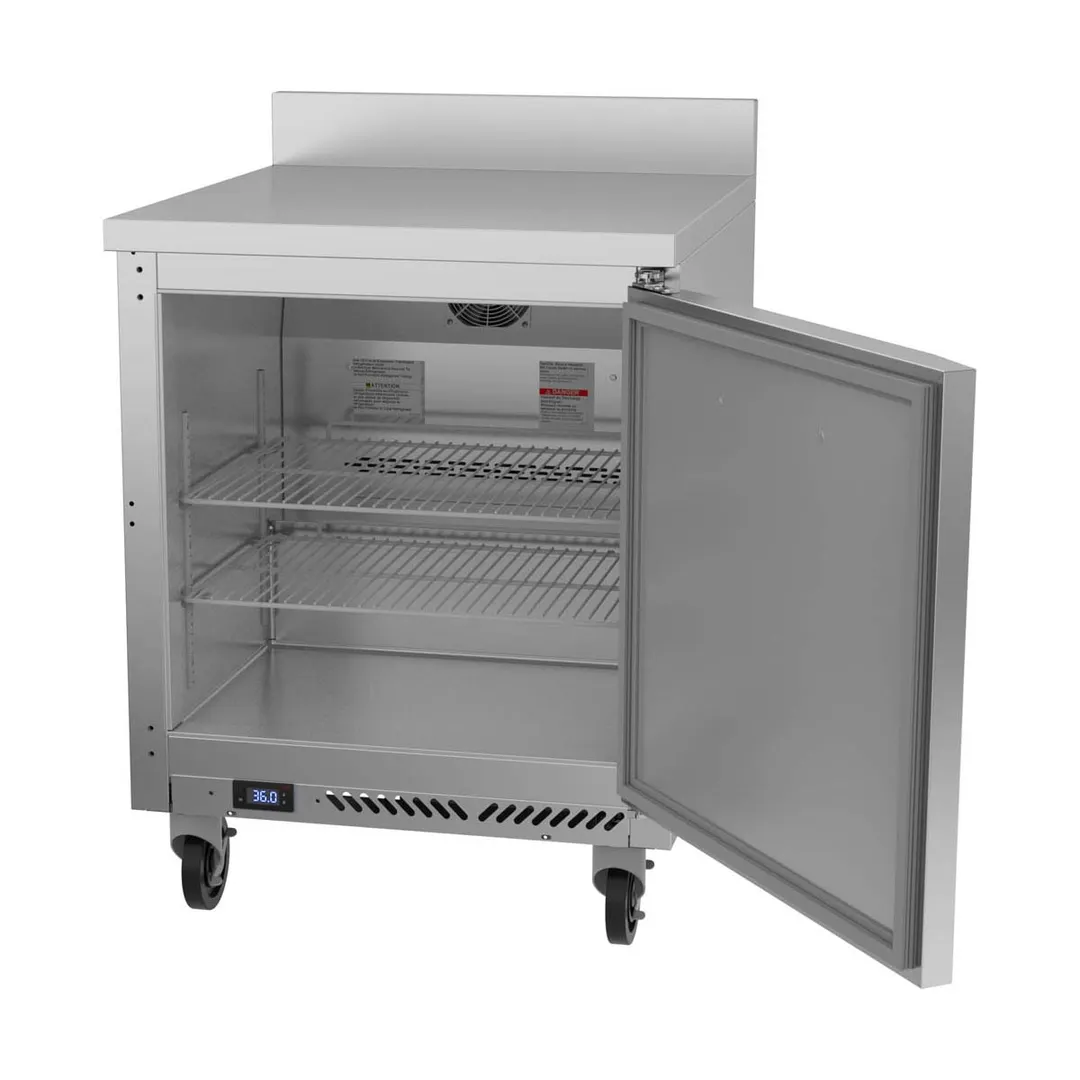 Victory VWR27HC 27" 1-Section Worktop Refrigerator w/ 1 Door, 6.15 cu. ft.