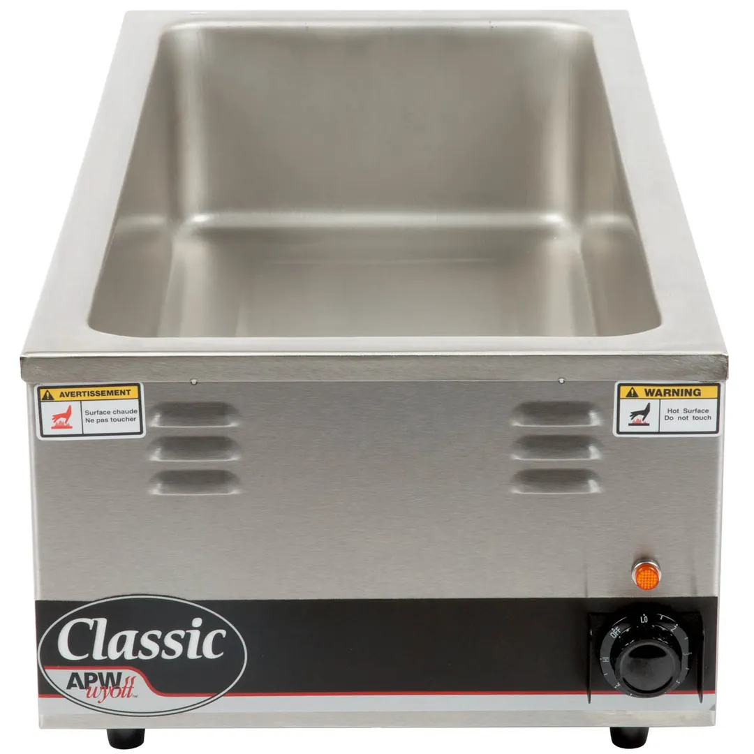 APW Wyott W-43VI Countertop Food Pan Warmer, 2 qt. Capacity