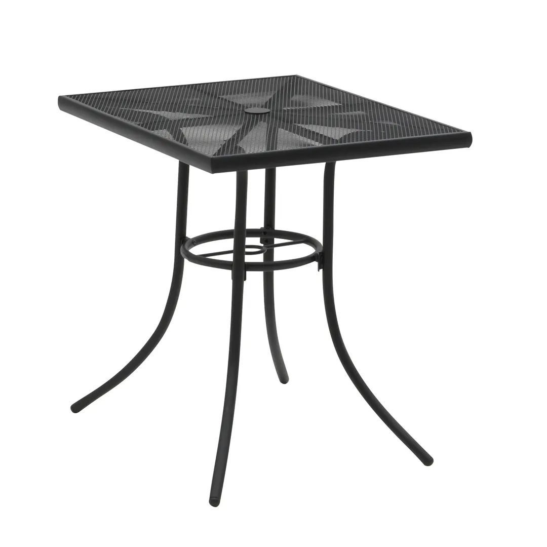 Wabash SU2X38P Urbanscape Sullivan Square Outdoor Table, 30x30, 28.5H, Steel Mesh Top, Powder Coat Finish