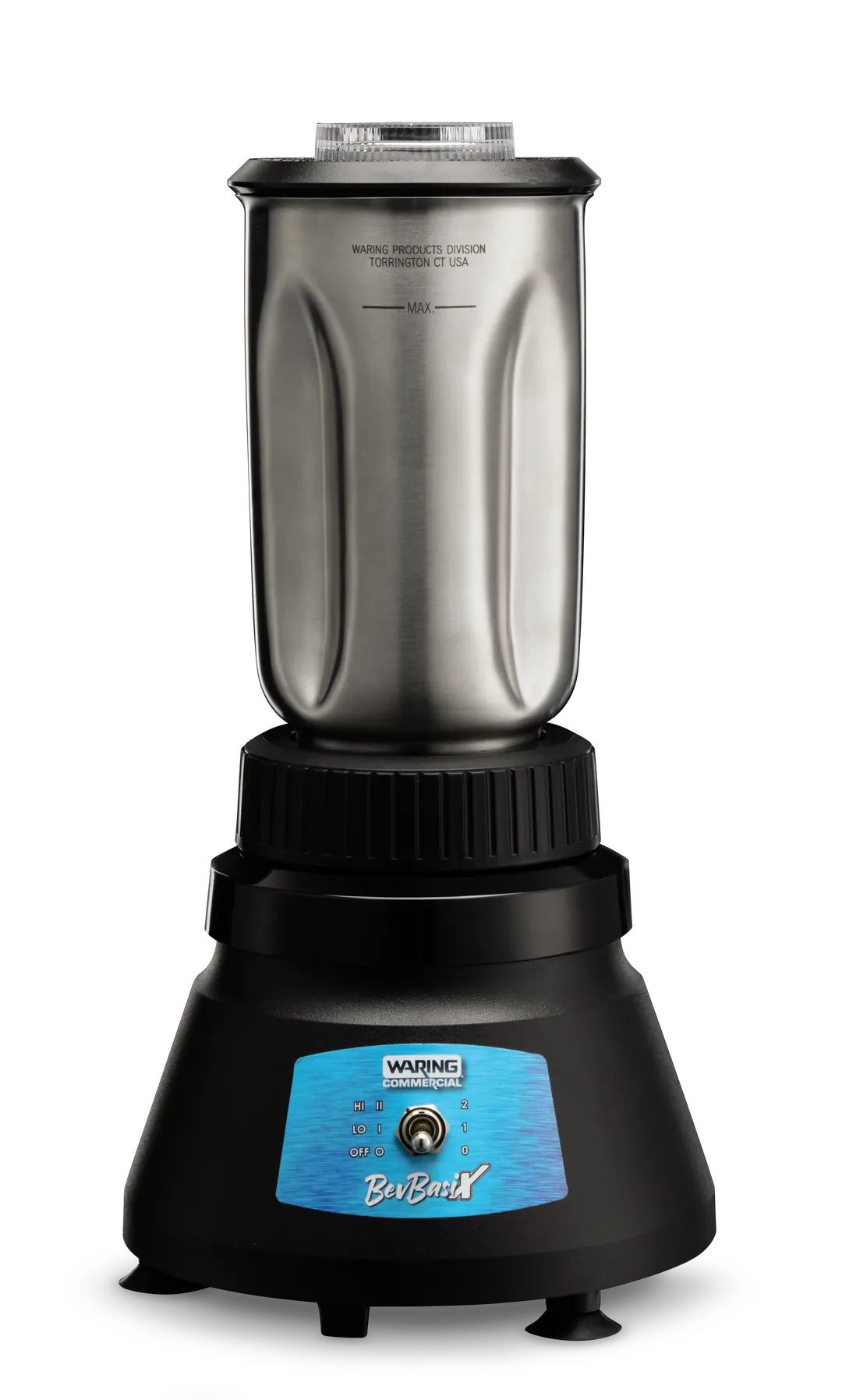 Waring BB145S Bevbasix Bar Blender, 32 Oz. Capacity, 2-Speed Motor