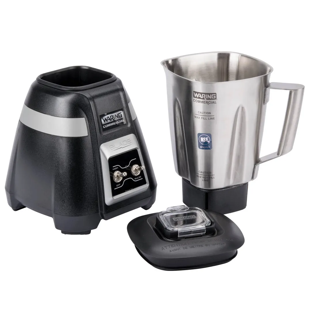 Waring BB300S Blade Bar Blender, 48-Oz. Stainless Steel Container