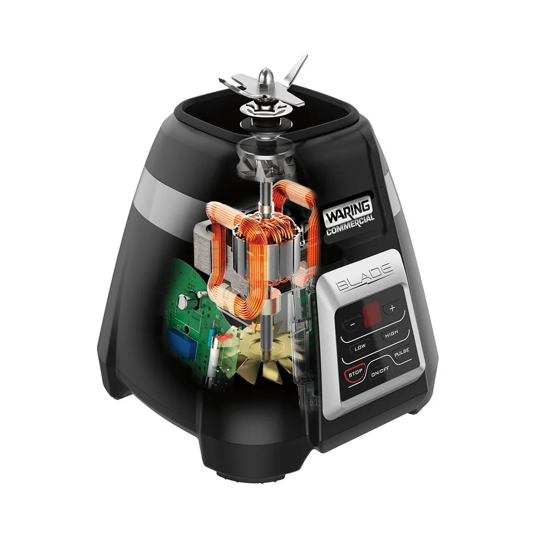 Waring BB340 Blade Bar Blender, 48-Oz. Plastic Container, 2-Speed with Pulse