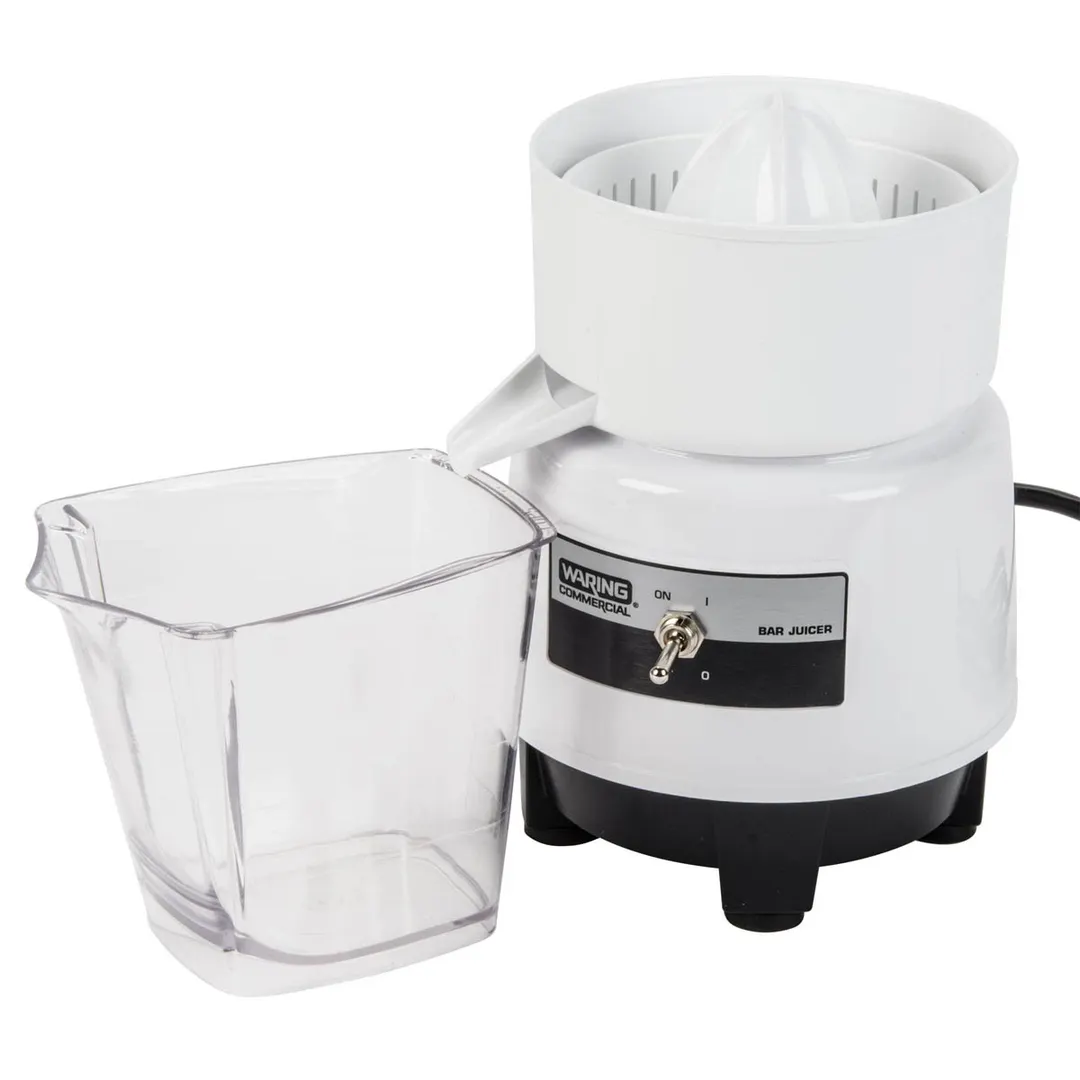 Waring BJ120C Compact Bar Citrus Juicer, 120-Oranges Per Hour