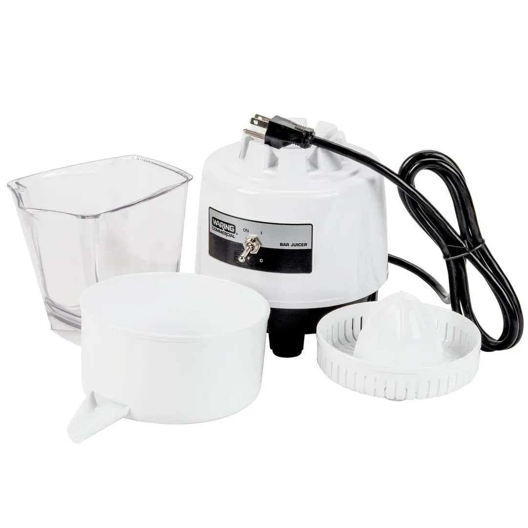 Waring BJ120C Compact Bar Citrus Juicer, 120-Oranges Per Hour