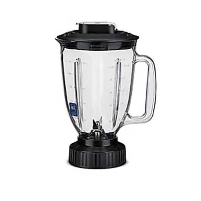 Waring CAC134 Blender Container, 44 Oz., with Blade, Clear, Bpa Free Copolyester