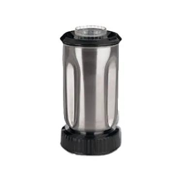 Waring CAC37 Blender Container, with Lid & Blade, 32 Oz., Stainless Steel