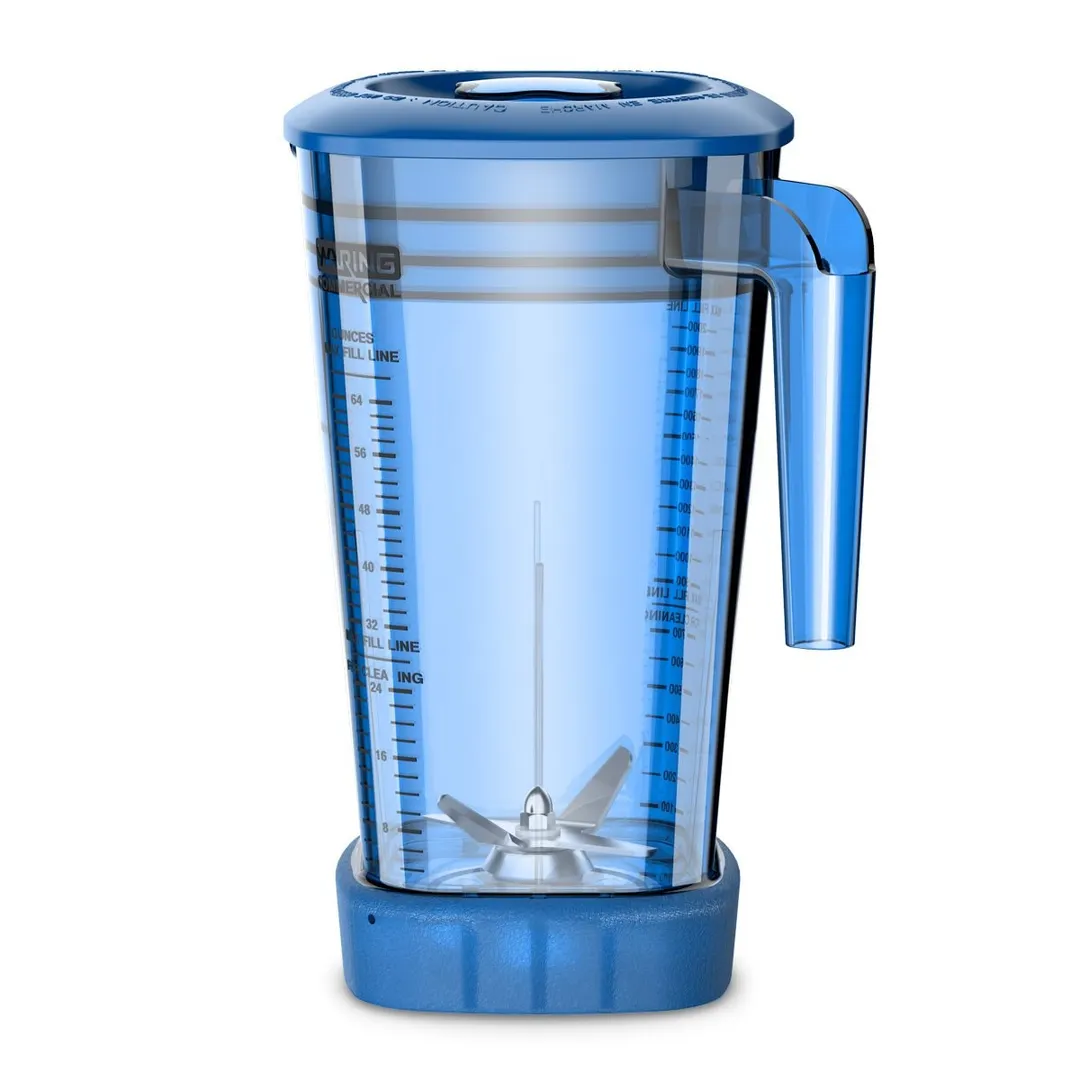 Waring CAC95-06 the Raptor™ Blender Container, 64 Oz. Capacity, Blue, Bpa Free