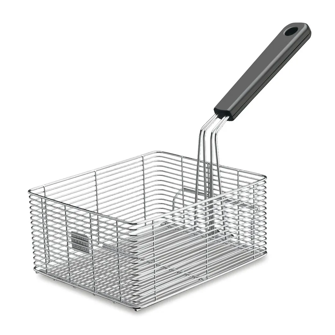 Waring LFB15 Steel Fryer Basket For 15-Lb Fryers w/ Coated Handle, 5-Lb