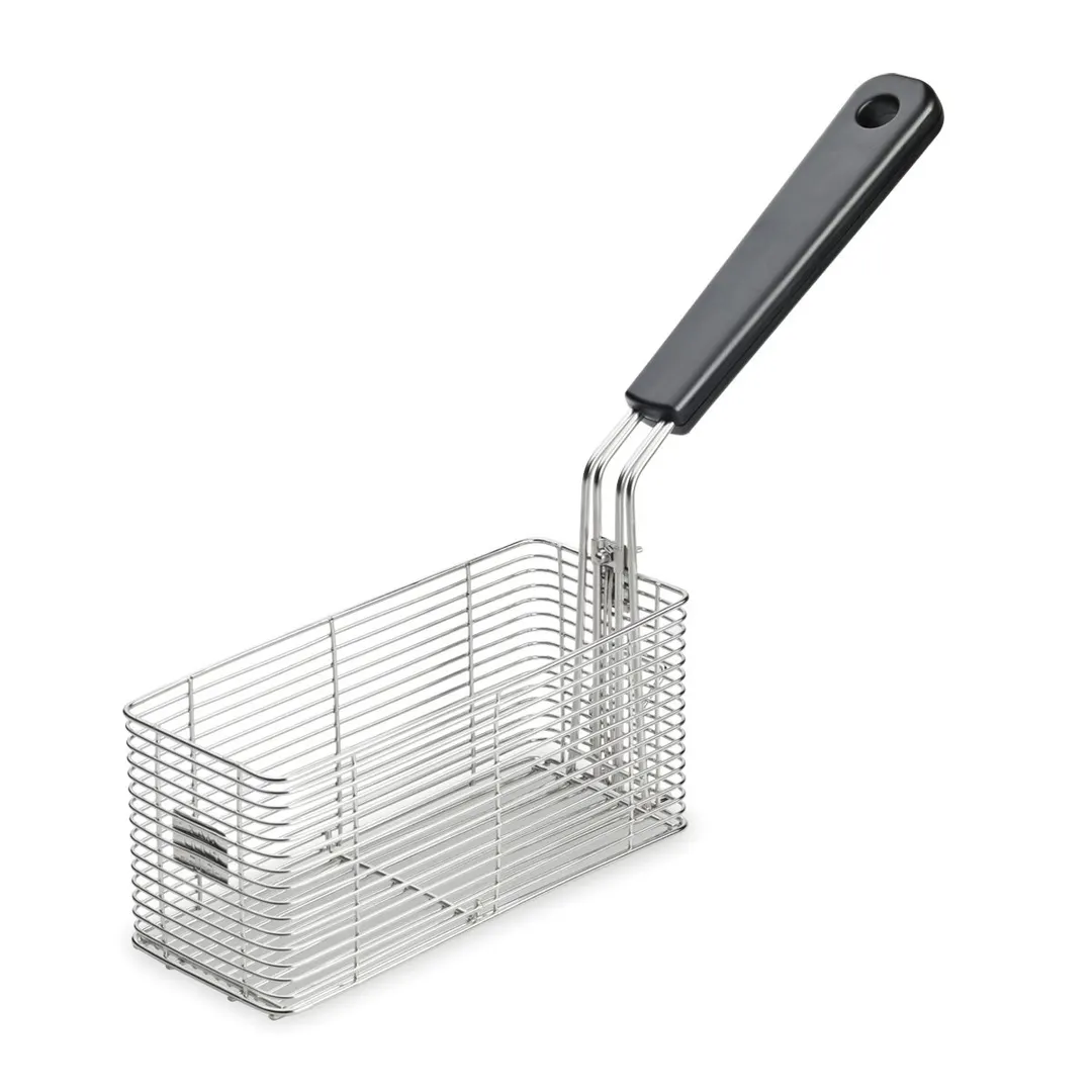Waring TFB10 Steel Fryer Basket For 10-Lb Fryers w/ Coated Handle, 2-Lb, Twin
