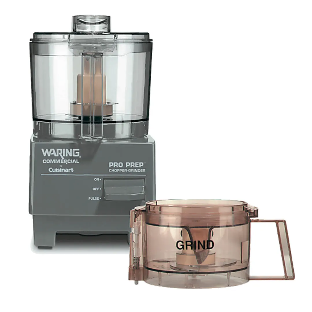 Waring WCG75 Pro Prep Chopper Grinder Food Processor With 1 Chopping Bowl 