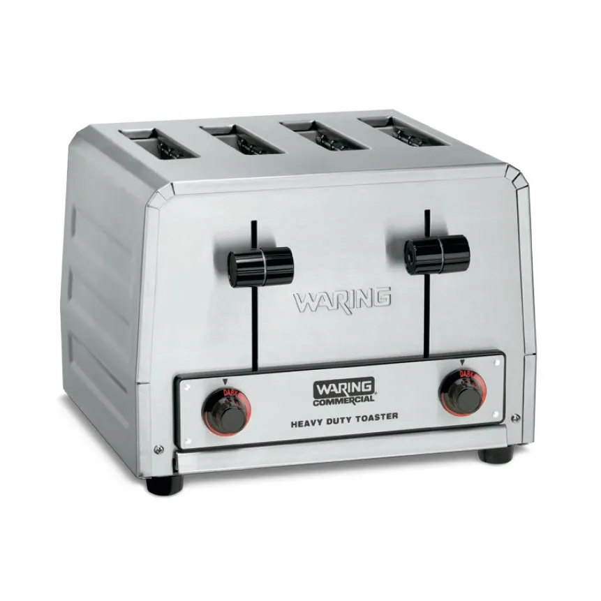 Waring WCT800 Commercial Toaster, Heavy-Duty, (4) 1-1/8" Slots
